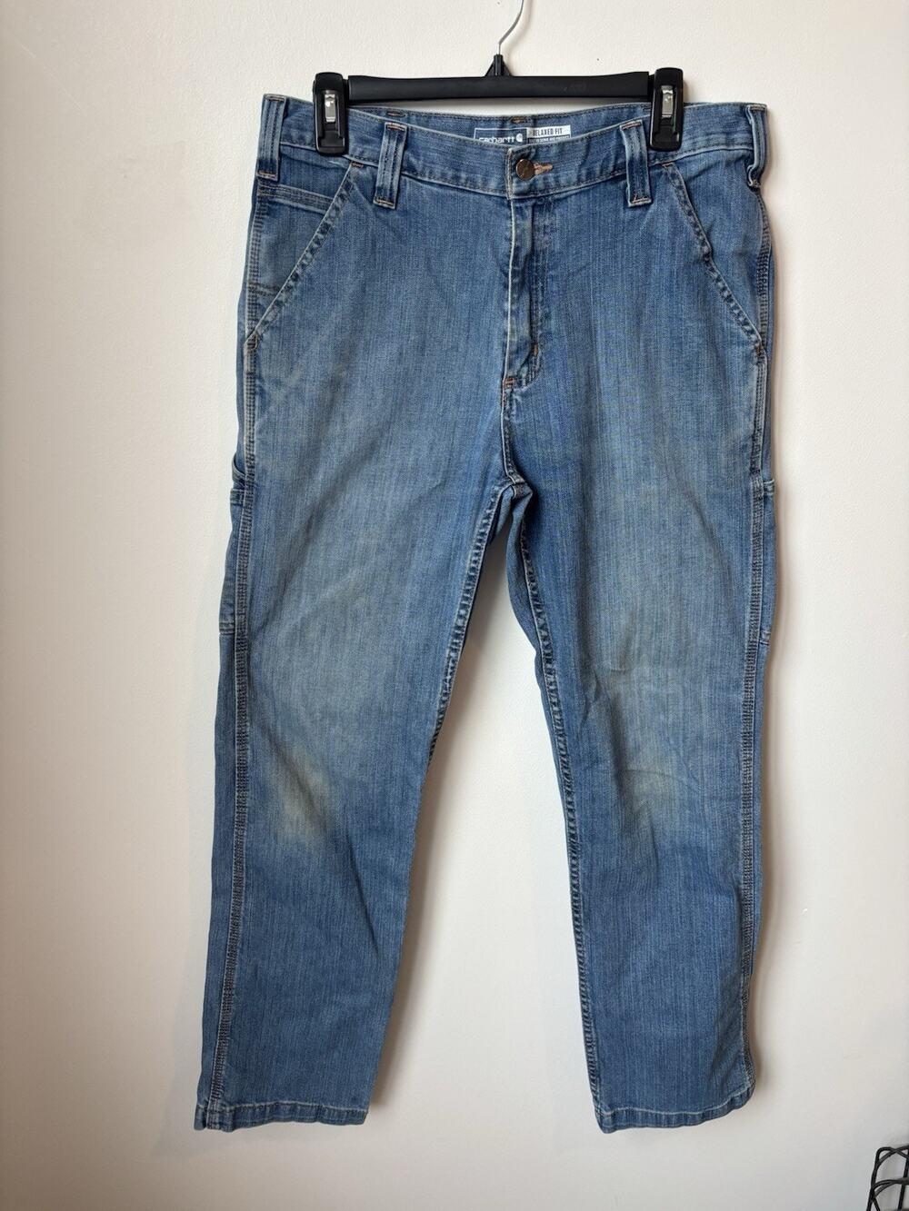 Carhartt Rugged Flex Relaxed Fit Utility Jeans Men Size 33 X 32